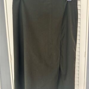 Elegant Dark Green Women's Skirt